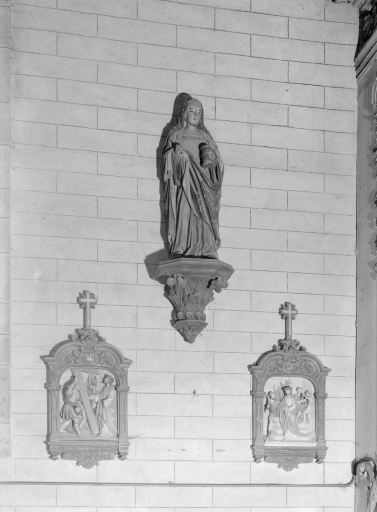Statue : Sainte Madeleine, église paroissiale Saint-Pierre (Spézet)