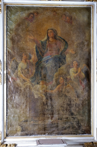 Tableau et cadre : Assomption