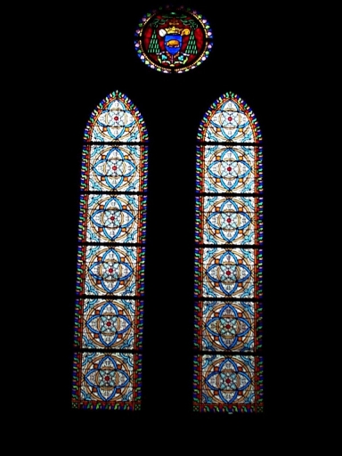 Verrière de la baie 27 (verrière décorative)