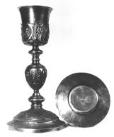 Calice, patène (ancien calice & patène 3) 2, église Saint-Golven (Taupont)