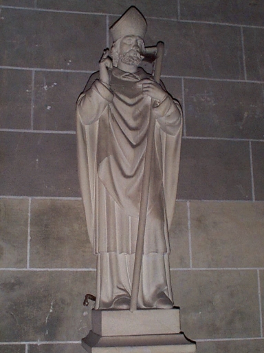 Statue (petite nature) : saint Thuriau de Dol