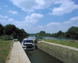 Canal de navigation, rivière de Vilaine (section Guipry)