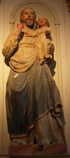 Statue : Saint Joseph et l'Enfant