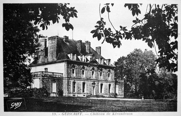 Château de Kerandraon (Guiscriff)