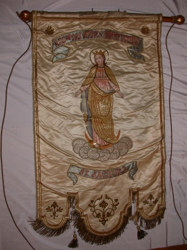 Bannière de procession 1 : Immaculée conception