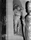 Statue : Saint Sébastien, église paroissiale Notre-Dame (Malansac)