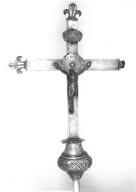 Croix de procession, église Saint-Nicodème (Quily fusionnée en Val d'Oust en 2016)