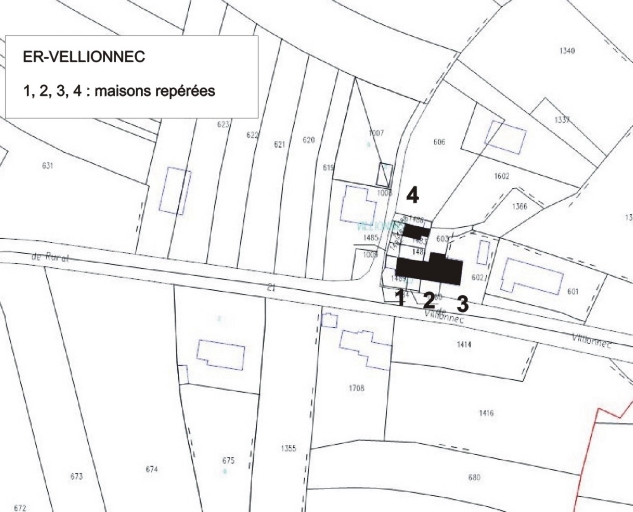 Écart dit village du Villionnec (Belz)