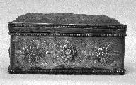 Coffret aux saintes huiles, église paroissiale Saint-Pierre (Plouescat)