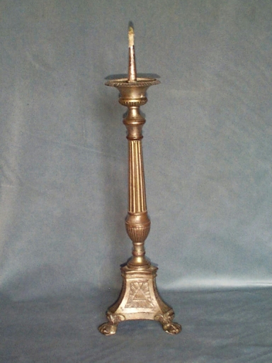 Ensemble 2 de 4 chandeliers d'autel