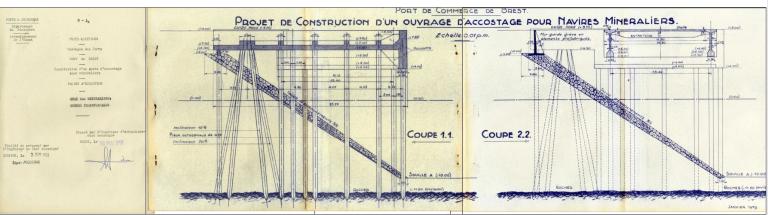 6e bassin, infrastructures et activités, port de commerce (Brest)