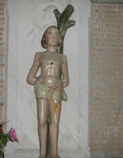 Statue de saint Sébastien