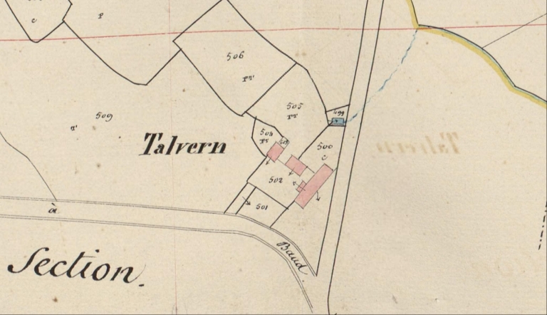 Ferme, actuellement maison, Talvern (Landévant)