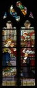 Ensemble des verrières à personnages des baies 8, 9, 13 et 20