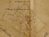 Alignement de maisons, la Chapronnais (Québriac)