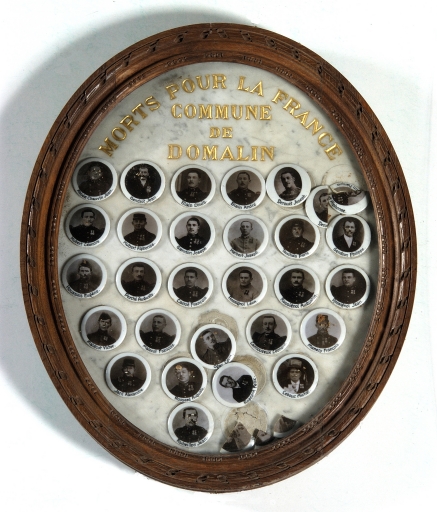 Tableau commémoratif des morts de la guerre de 1914-1918
