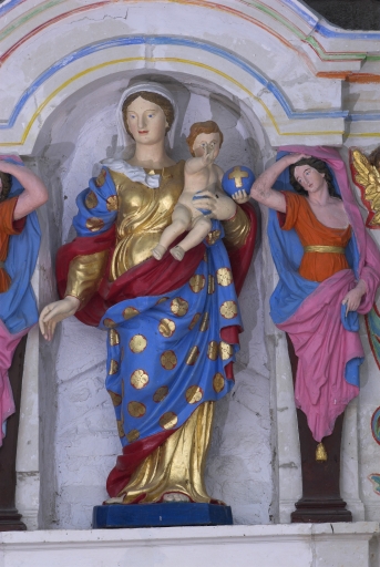 Statue : Vierge à l'Enfant