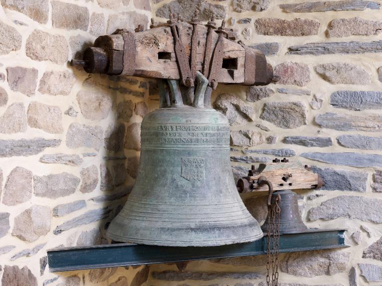 Cloche, chapelle Saint-Léon (Glénac fusionnée en La Gacilly en 2017)