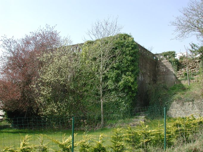 Casemate armée d'un canon de 75 mm FK 231 d'origine tchèque (S.K.), Le Hildy (Brest)