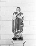 Statue (petite nature) : saint Mathurin, église paroissiale Saint-Saturnin (Sarzeau)