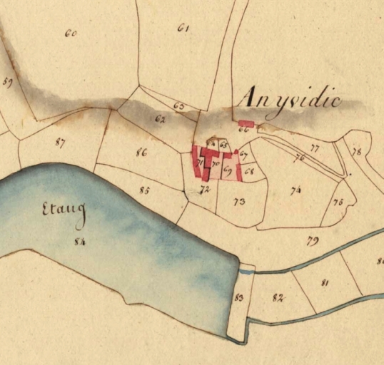 Ancienne ferme, actuellement maison, An Yvidic (Tréduder)