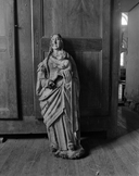Statue (d'applique, petite nature) : Vierge à l'Enfant, église paroissiale Saint-Eneour (Plonéour-Lanvern)