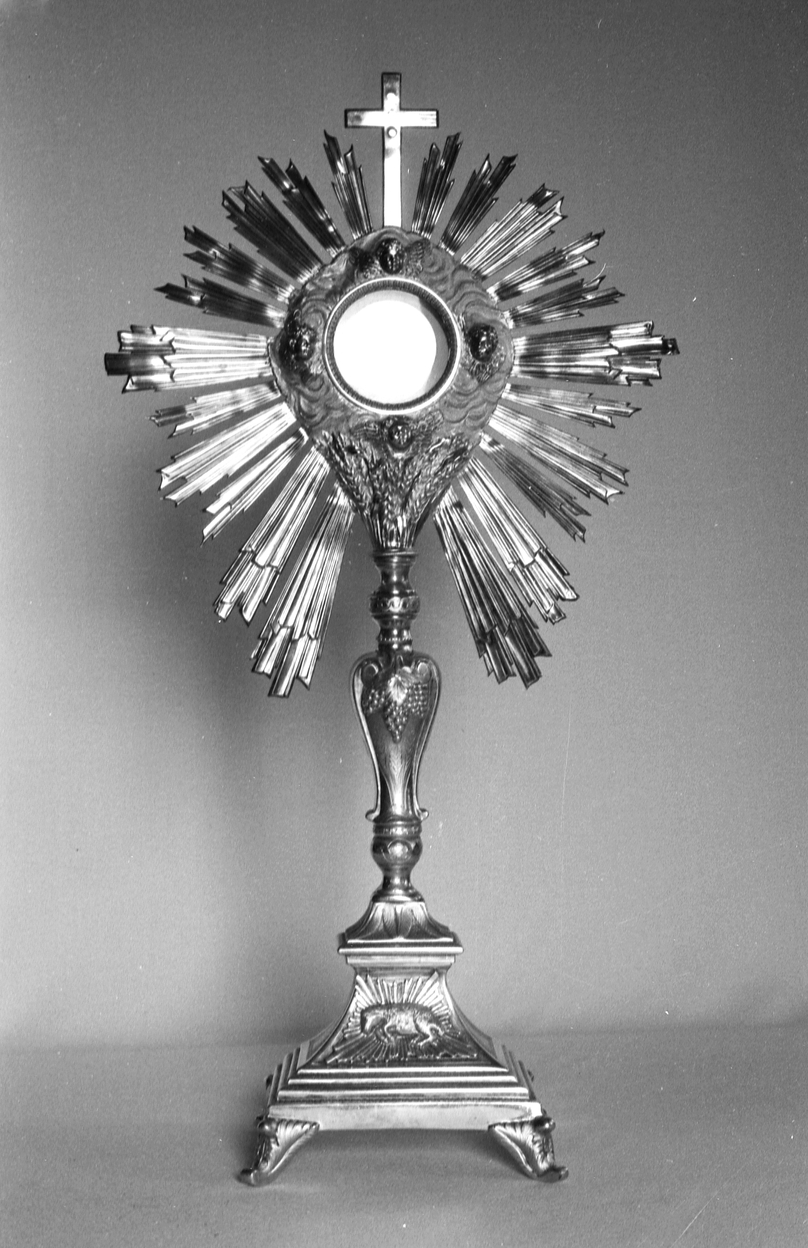 Ostensoir (2), église paroissiale Saint-Vincent-Ferrier (Calanhel)