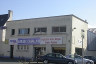 Scierie Pouher, puis garage de réparation automobile, rue de Labenne (Paimpol)