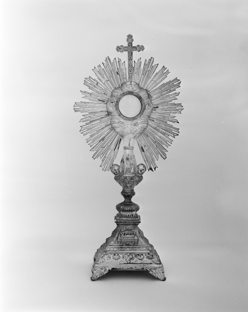 Ostensoir, église paroissiale Saint-Vincent Ferrier (le Tour-du-Parc)