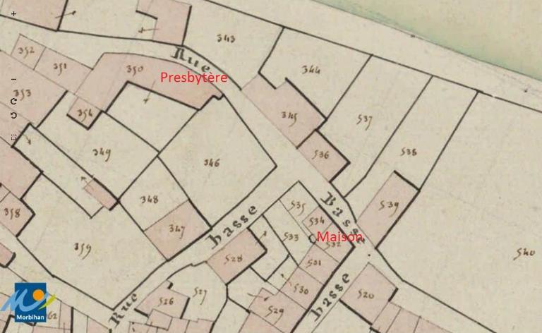 Presbytère, rue du Presbytère (Malestroit)