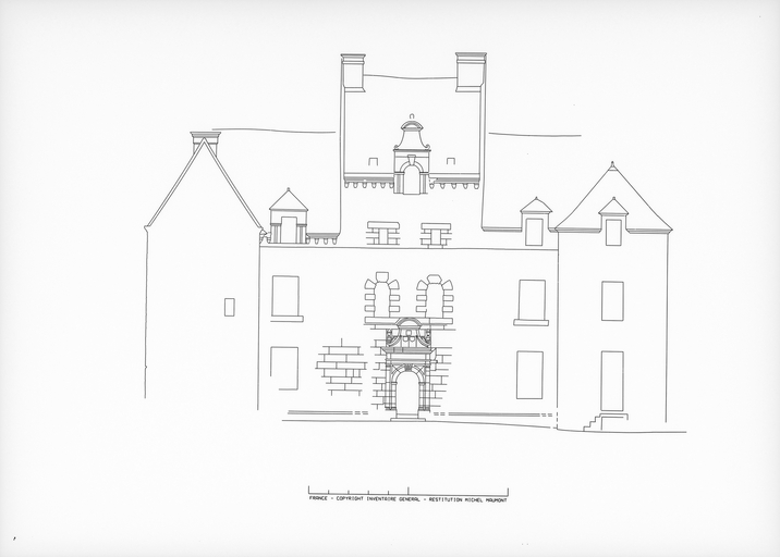 Château, Rosviliou (Duault)