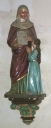 Statue sur culot : Education de la Vierge