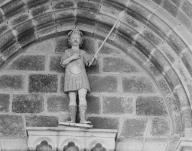 Statue (d'applique) : saint Vital, église paroissiale Saint-Patern (Séné)