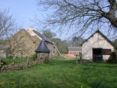 Ferme et maison, alignement de deux logis, Visseiche (La Chapelle-aux-Filtzméens)