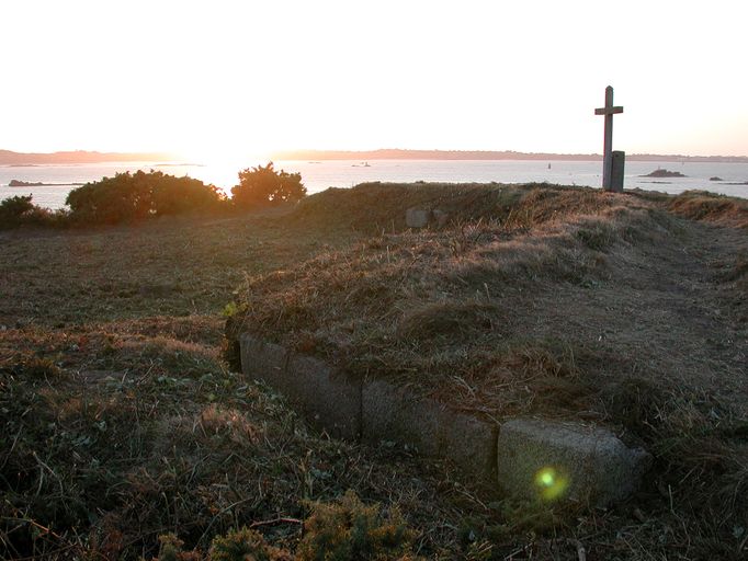 Batterie de côte, Penn ar Waremm, Pointe Nord, Île Callot (Carantec)