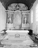 Groupe sculpté : Vierge de Pitié, église Saint-Servais (Saint-Servant-sur-Oust)