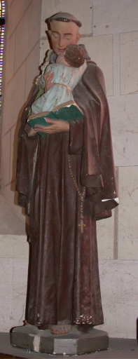 Statue : saint Antoine de Padoue
