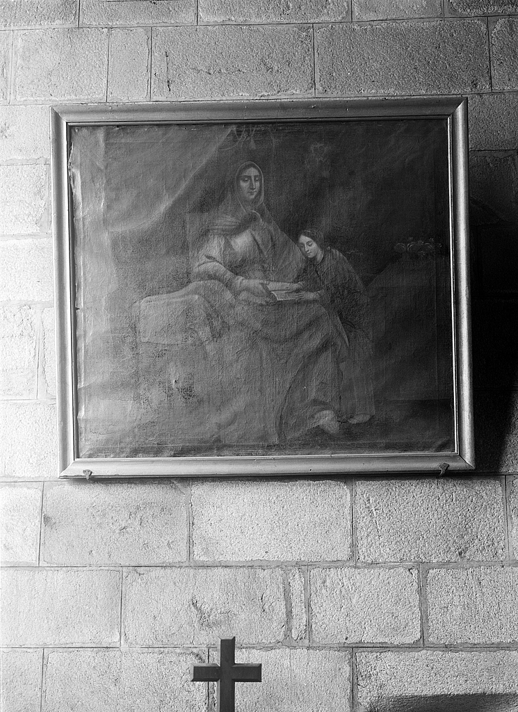 Tableau : Education de la Vierge, cathédrale de Saint-Paul-Aurélien (Saint-Pol-de-Léon)