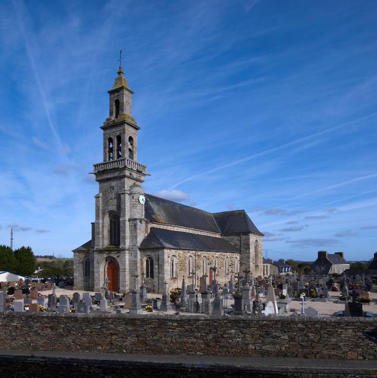 L'église paroissiale Sainte-Pompée (Langoat)