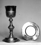 Calice, patène (2), église paroissiale Saint-Faron (Pouldreuzic)