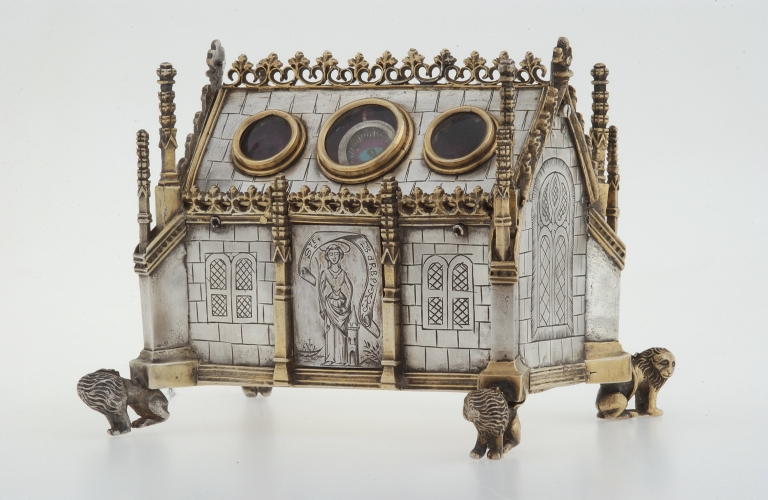 Châsse-reliquaire de sainte Barbe et Saint-Fiacre