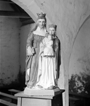Groupe sculpté (demi-nature, d'applique) : sainte Anne trinitaire, chapelle Saint-Jean-Guénan (Le Faouët)