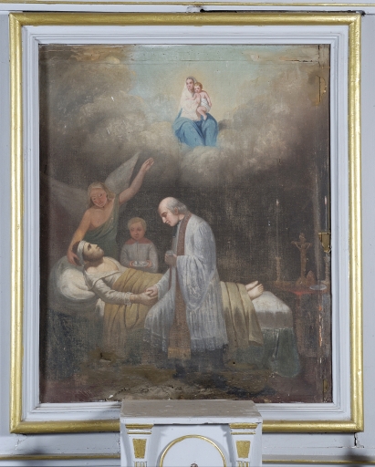 Tableau d'autel : La bonne mort