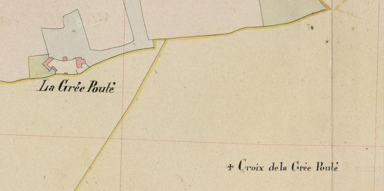 Croix de chemin, dite Croix de la Grée Pouté, (Pluherlin)