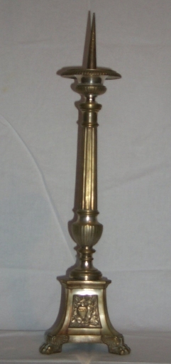 Ensemble 1 de 4 chandeliers d'autel
