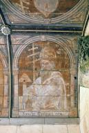 Peinture (4) : les Docteurs de l'église, église paroissiale Saint-Méen (Ploéven)