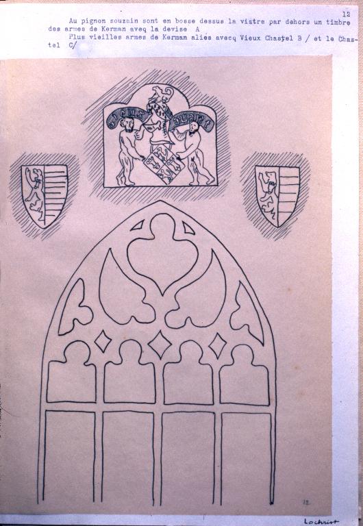 Prieuré de Lochrist an Izelvet (Plounévez-Lochrist)
