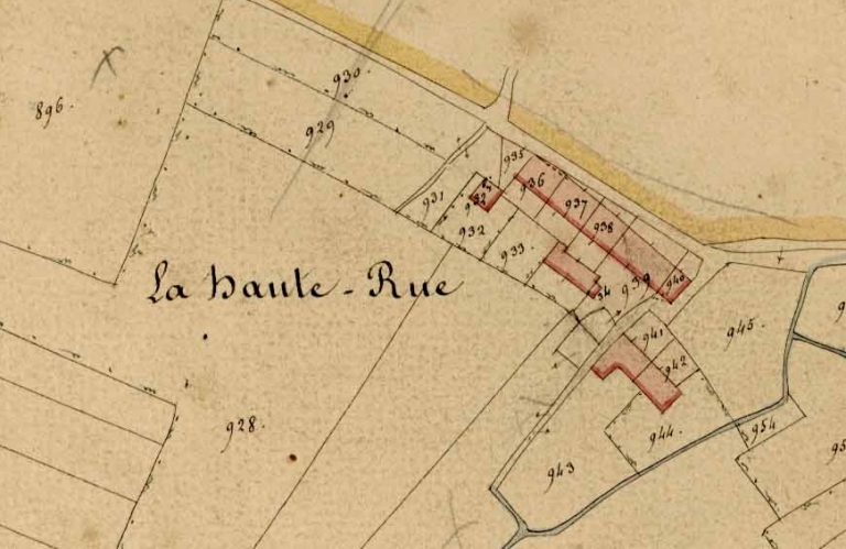 Ecart, la Haute Rue (Saint-Père-Marc-en-Poulet)