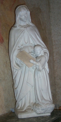 Statue : Education de la Vierge