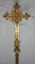 Ensemble de 2 croix de procession